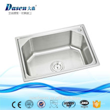 DS 5238 China proveedor inoxidable 304 solo tazón pequeño tamaño de la cocina lavabo para la venta